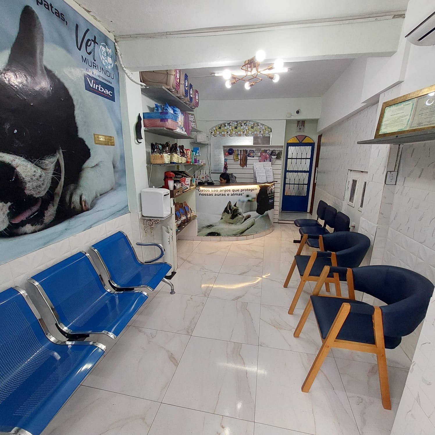 Recepção da Clínica Veterinária VetMurundu